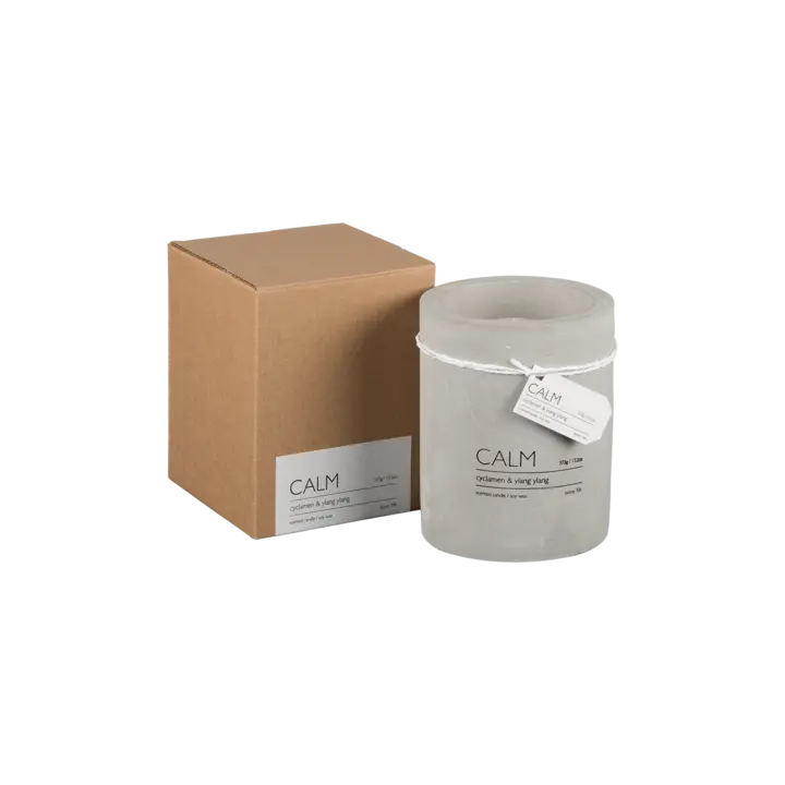 Affari of Sweden CALM Doftljus M Ylang ylang & musk, Brun/grå