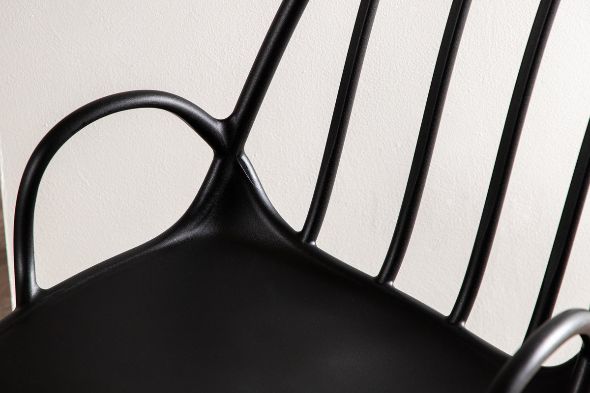 Venture Design Dyrön Matstolar 2-pack Svart