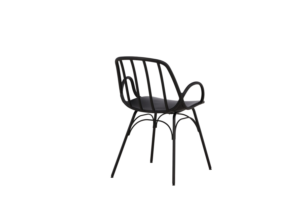 Venture Design Dyrön Matstolar 2-pack Svart