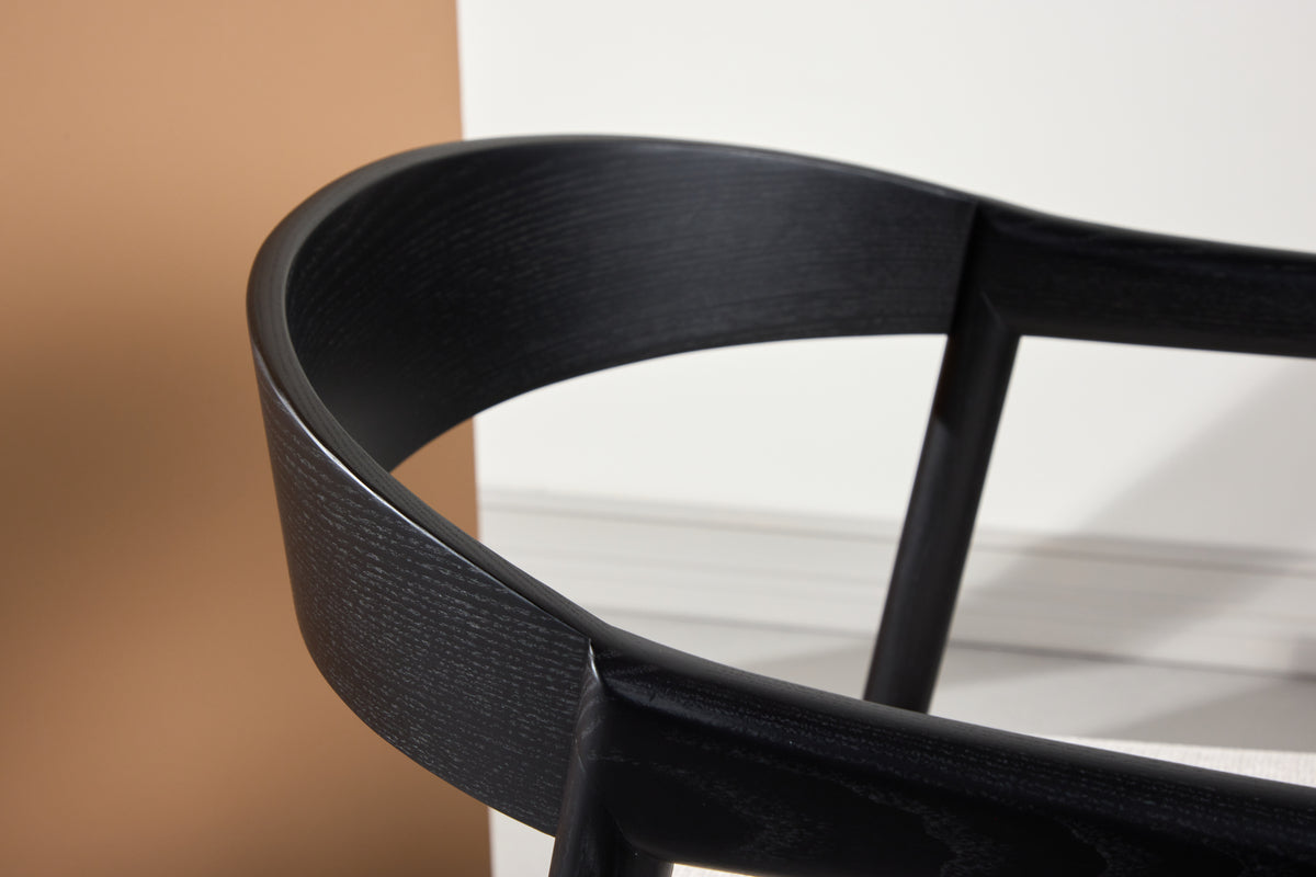Venture Design Långön Matstolar 2-pack Svart