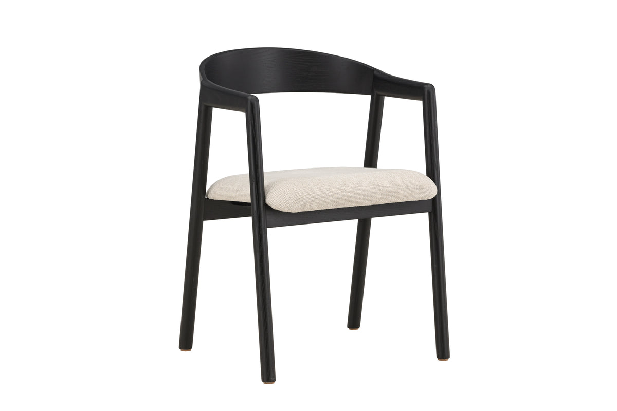 Venture Design Långön Matstolar 2-pack Svart