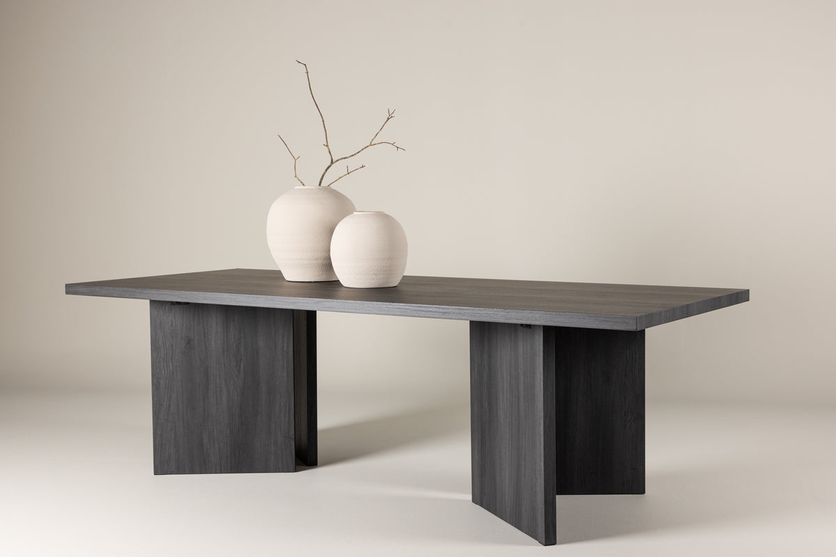 Venture Design Bassholmen Rektangulära Matbord 240 x 100 Svart