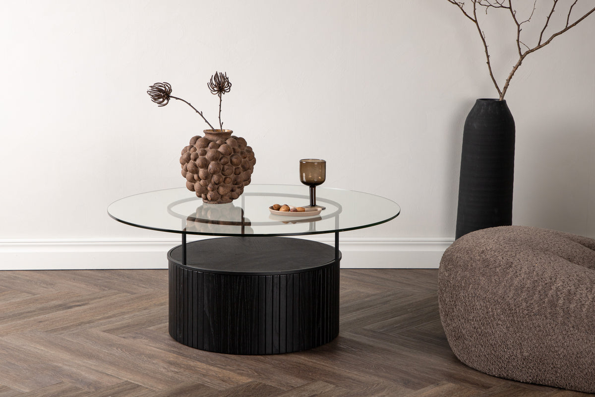 Venture Design Bovall Soffbord ⌀90 Svart