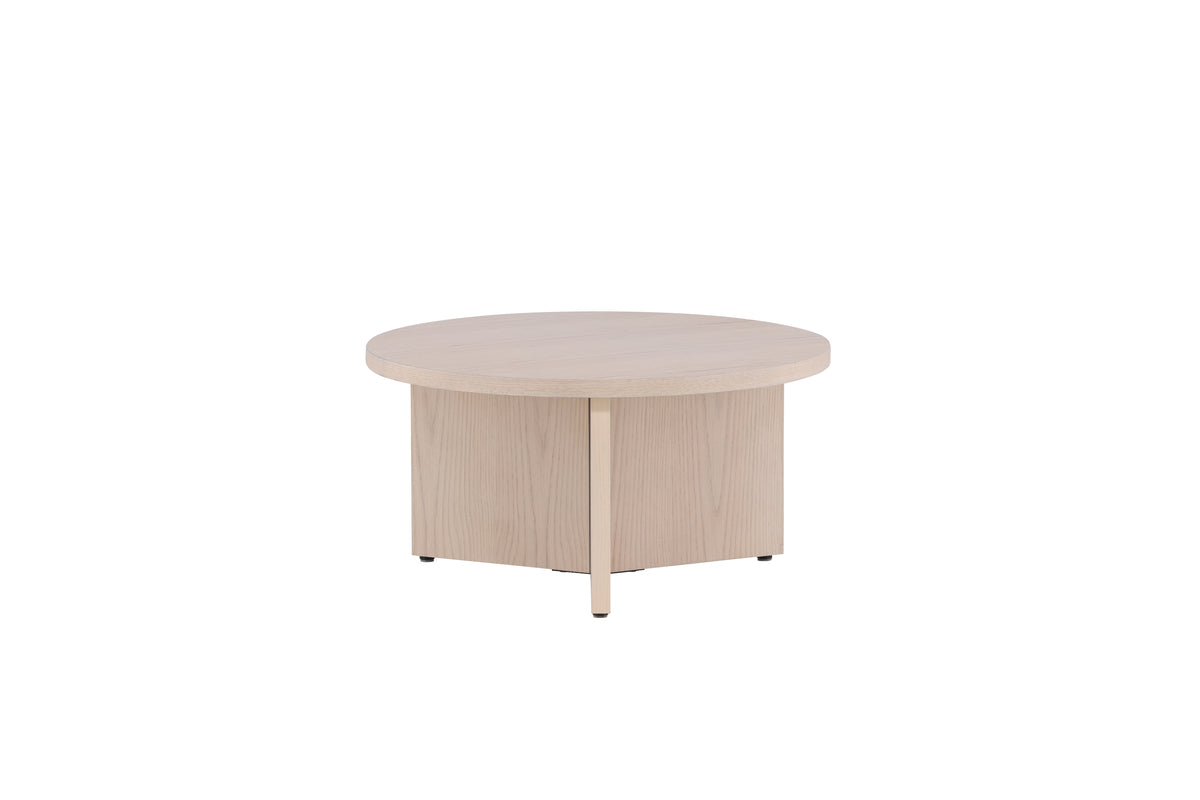 Venture Design Saltö Soffbord ⌀85 Vitputsad