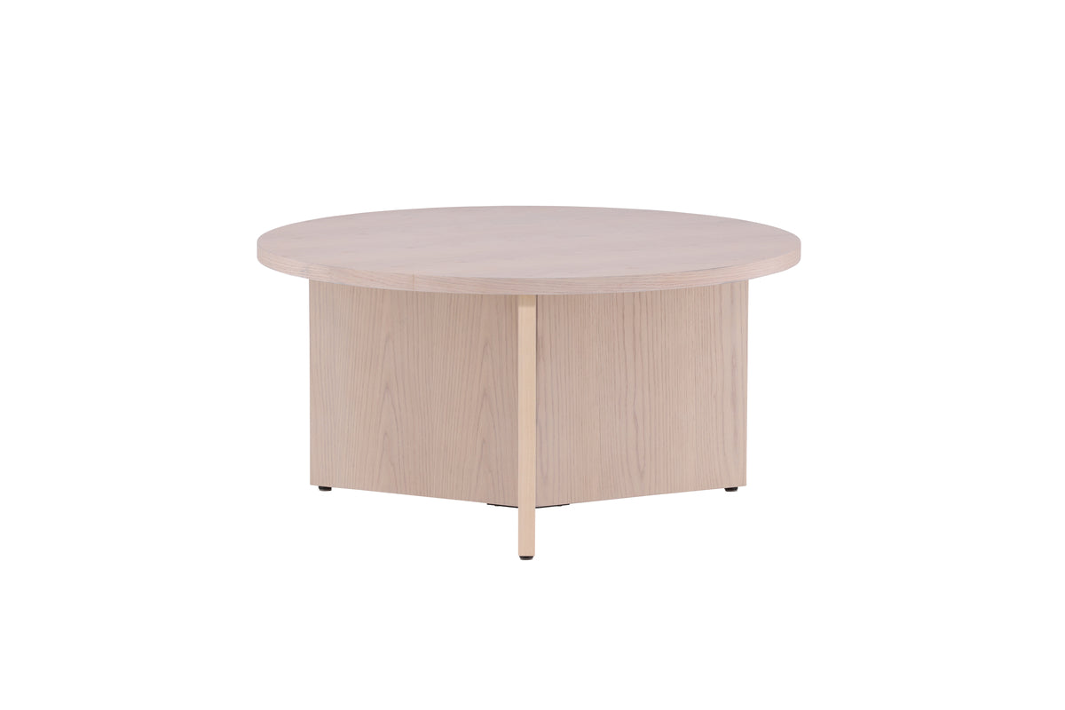 Venture Design Saltö Soffbord ⌀65 Vitputsad
