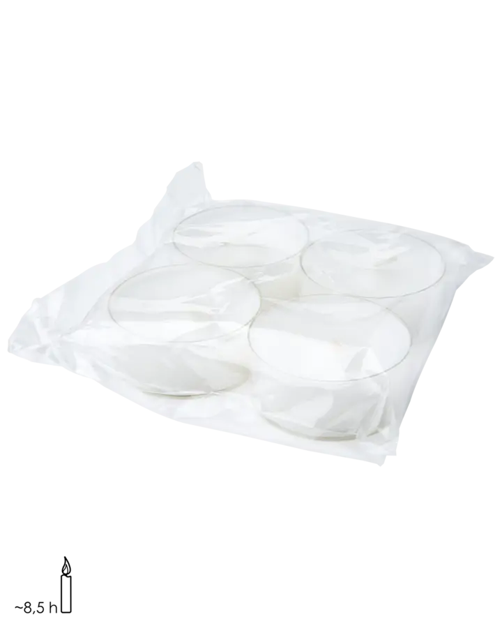 Affari of Sweden TEA LIGHTS Värmeljus, 20-pack, Vit
