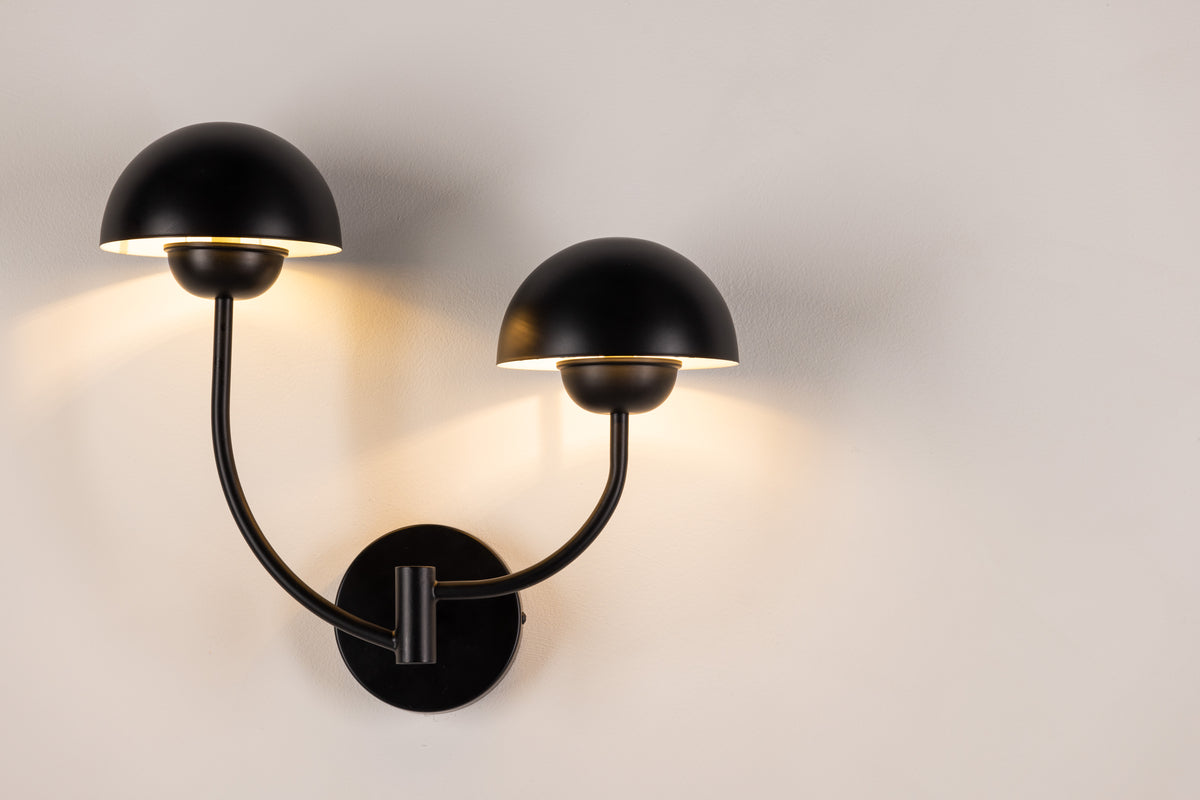 Venture Design Lyckorna Vägglampor Svart