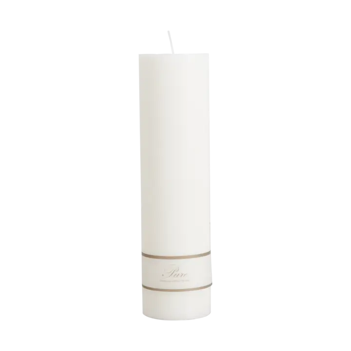 Affari of Sweden PURE Blockljus, Vit