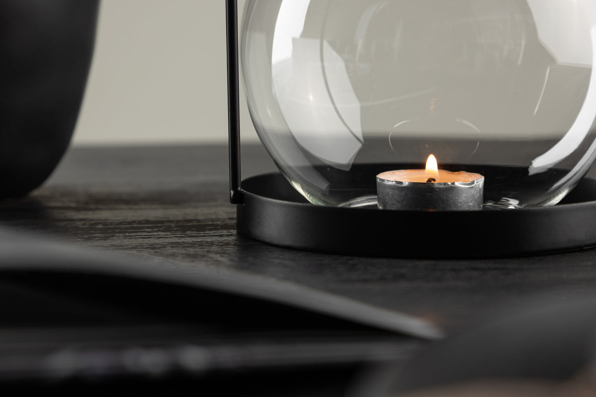 Venture Design Flora Lyktor ⌀22 Svart
