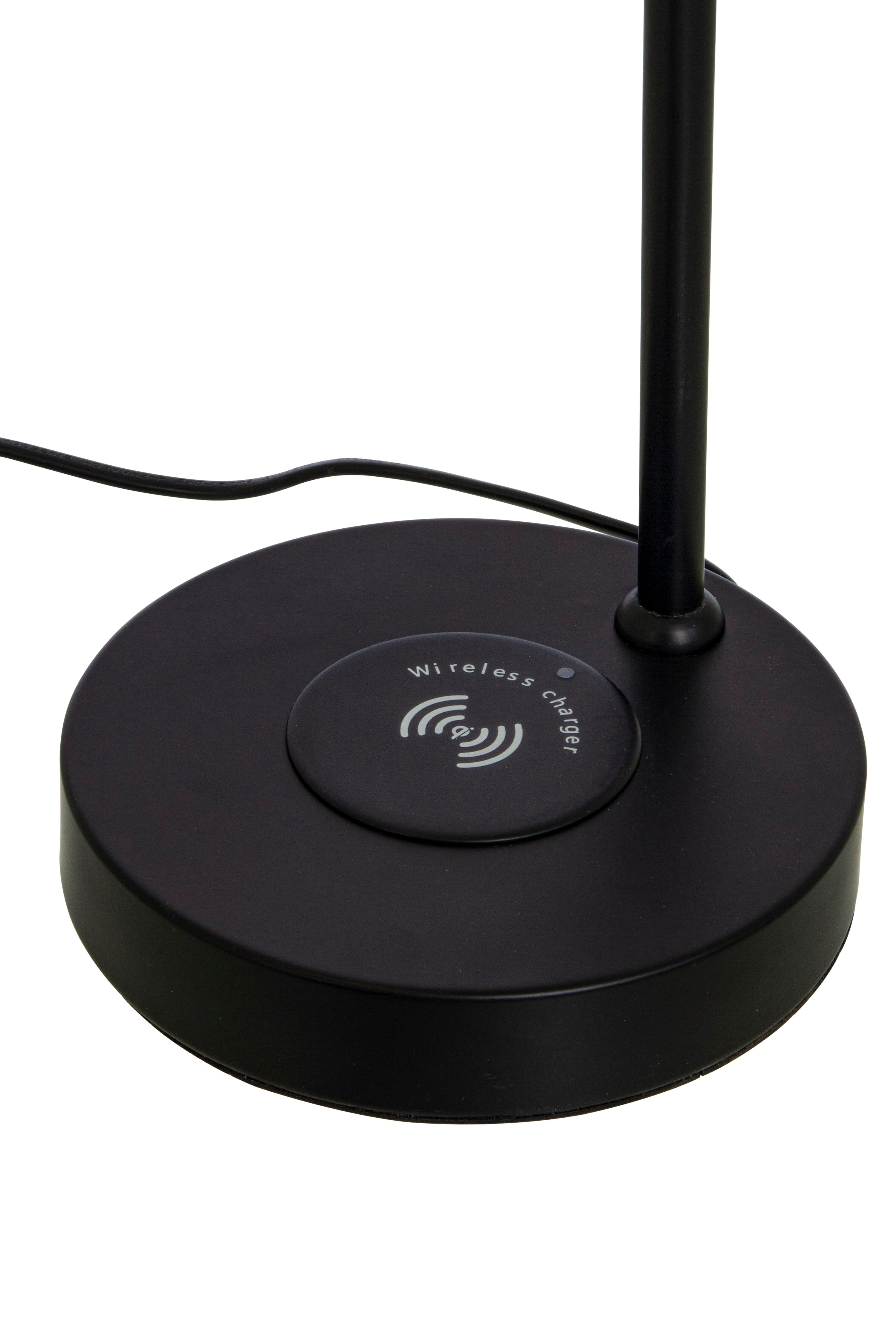 Aneta Home TABELA bordslampa med trådlös laddning och USB