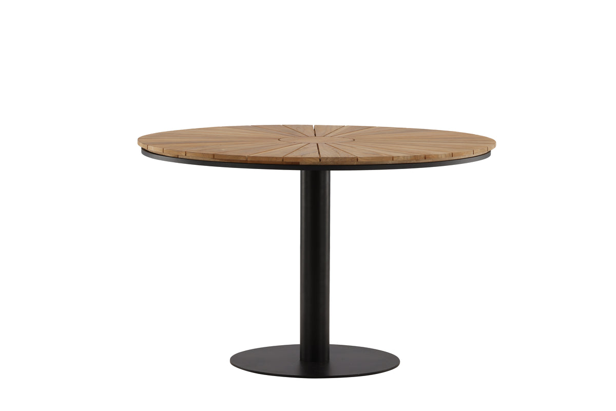 Venture Design Croft Runda Matbord ⌀120 Svart
