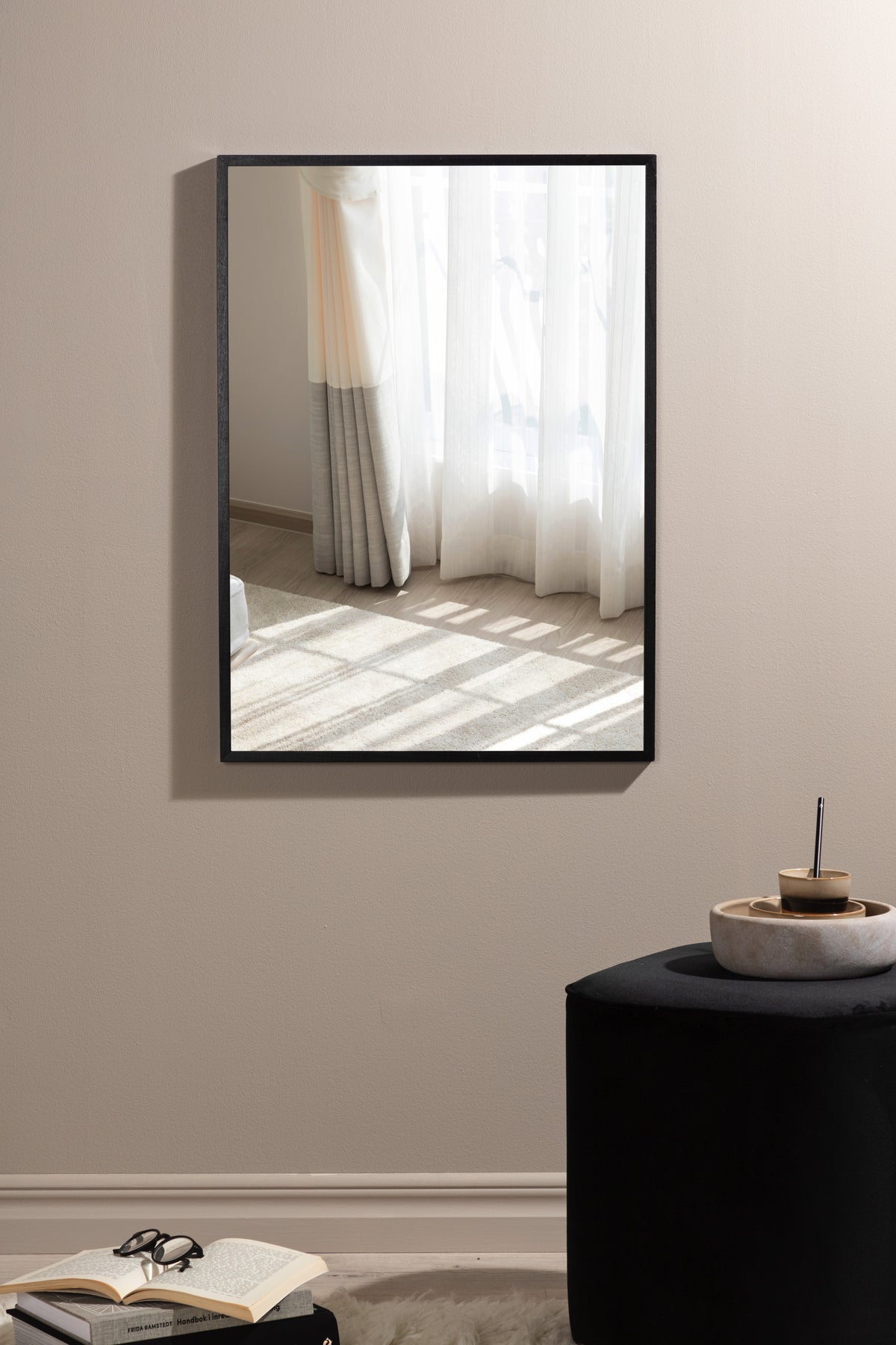 Venture Design Curtain Posters Beige