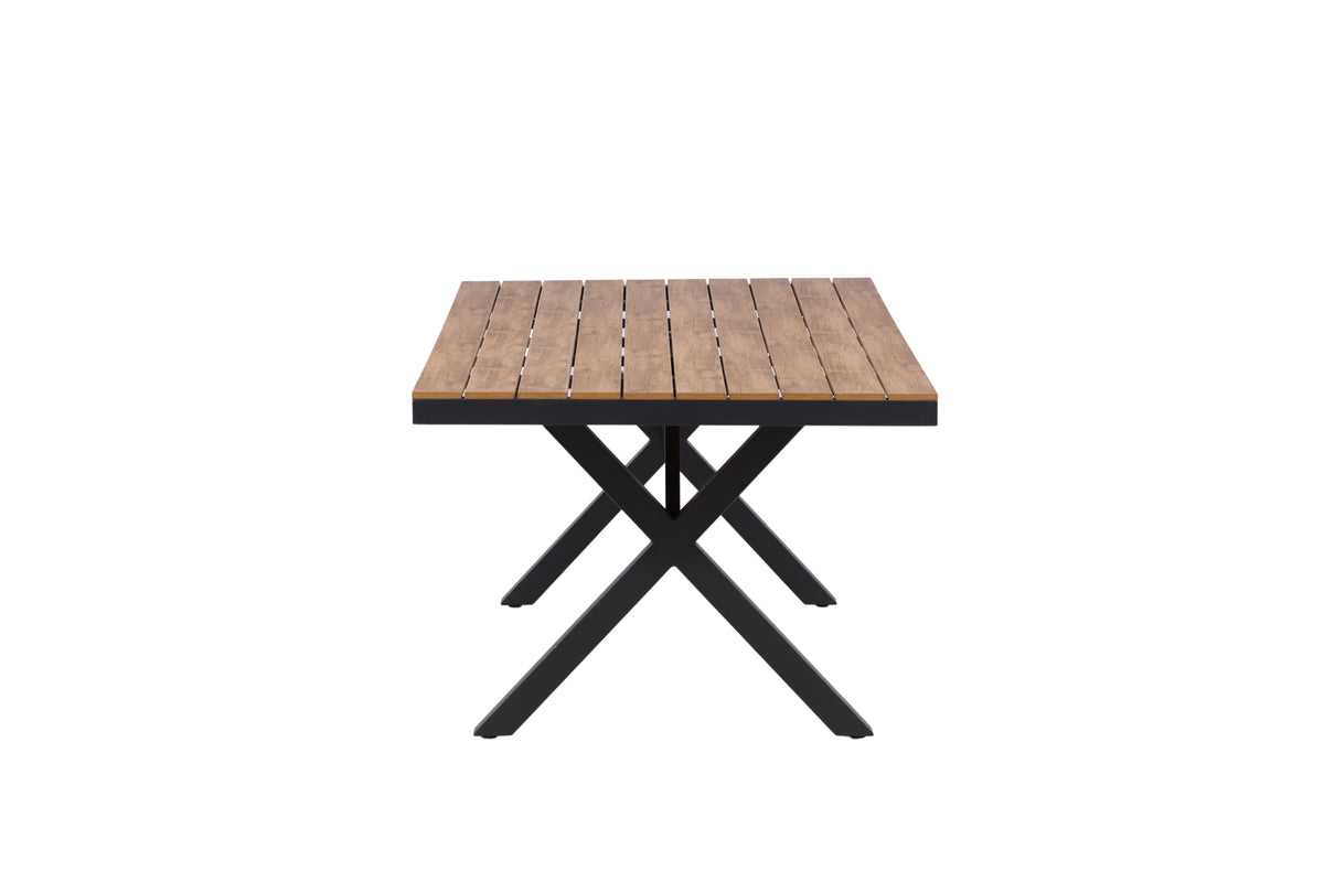 Venture Design Garcia Rektangulära Matbord 200 x 100 Svart