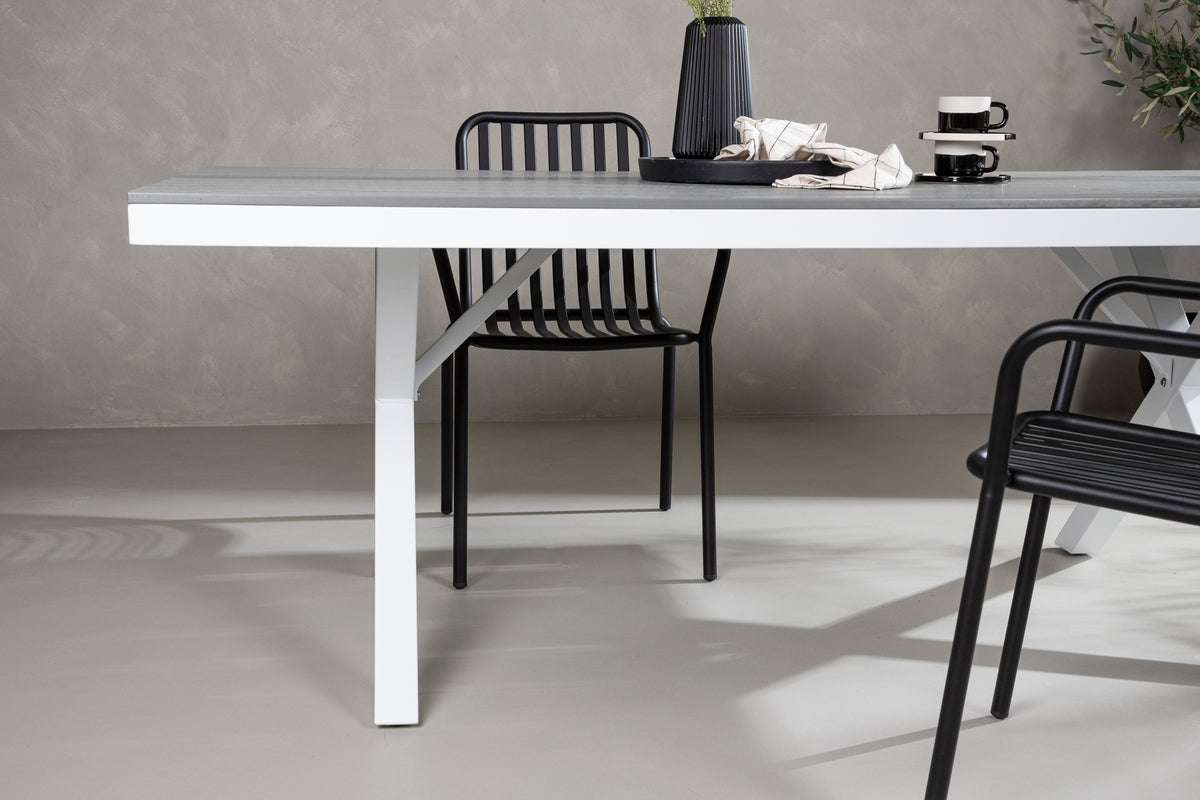 Venture Design Garcia Rektangulära Matbord 200 x 100 Grå