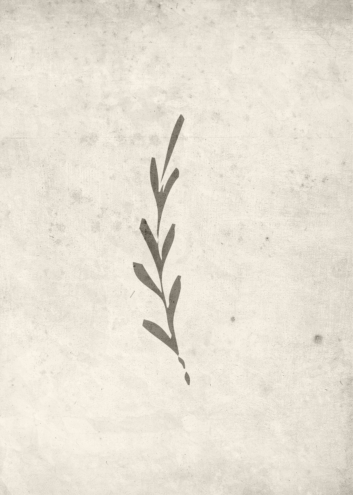 Venture Design Autumn leaf Posters Beige