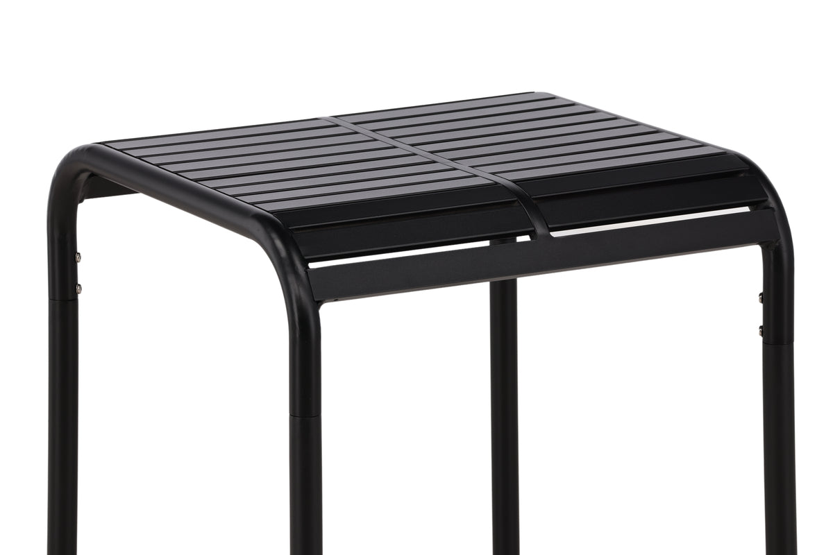 Venture Design Borneo Cafebord 70 x 70 Svart