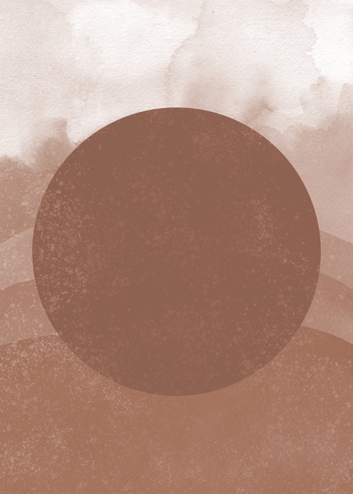 Venture Design Soft shades Posters Brun
