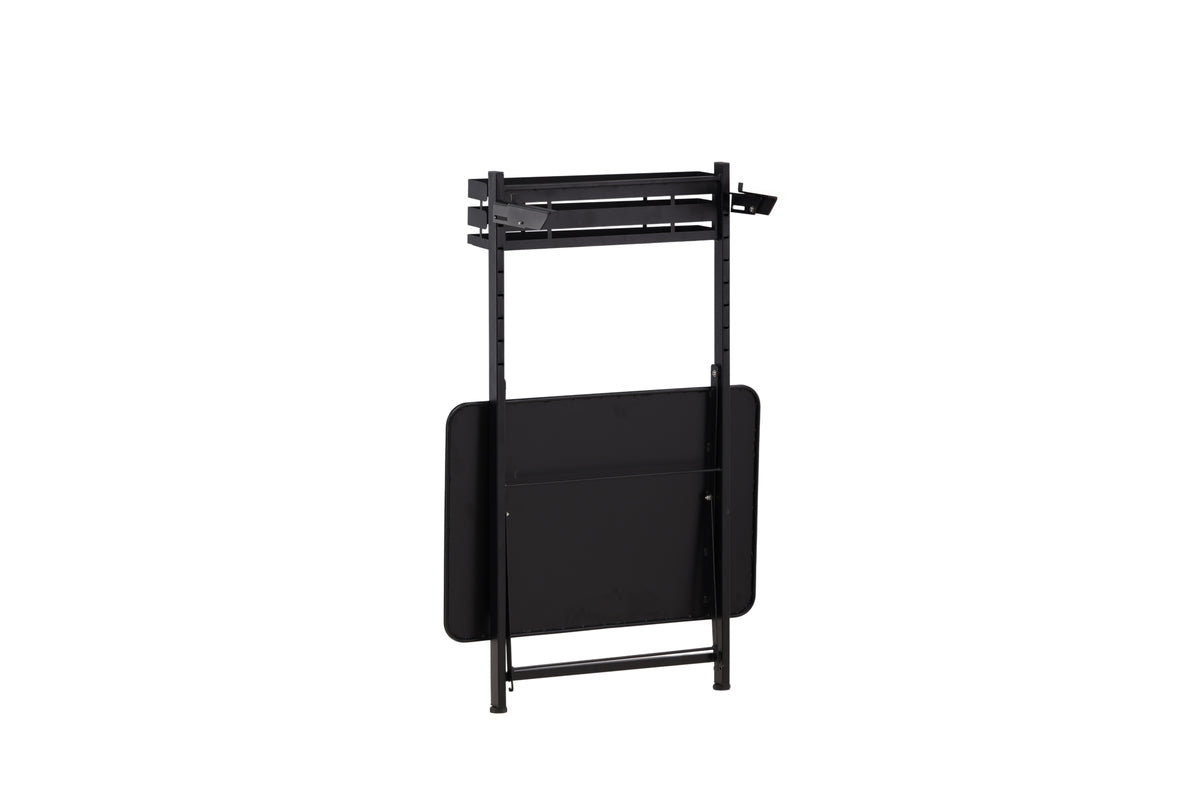 Venture Design Borneo Cafebord 77 x 57 Svart