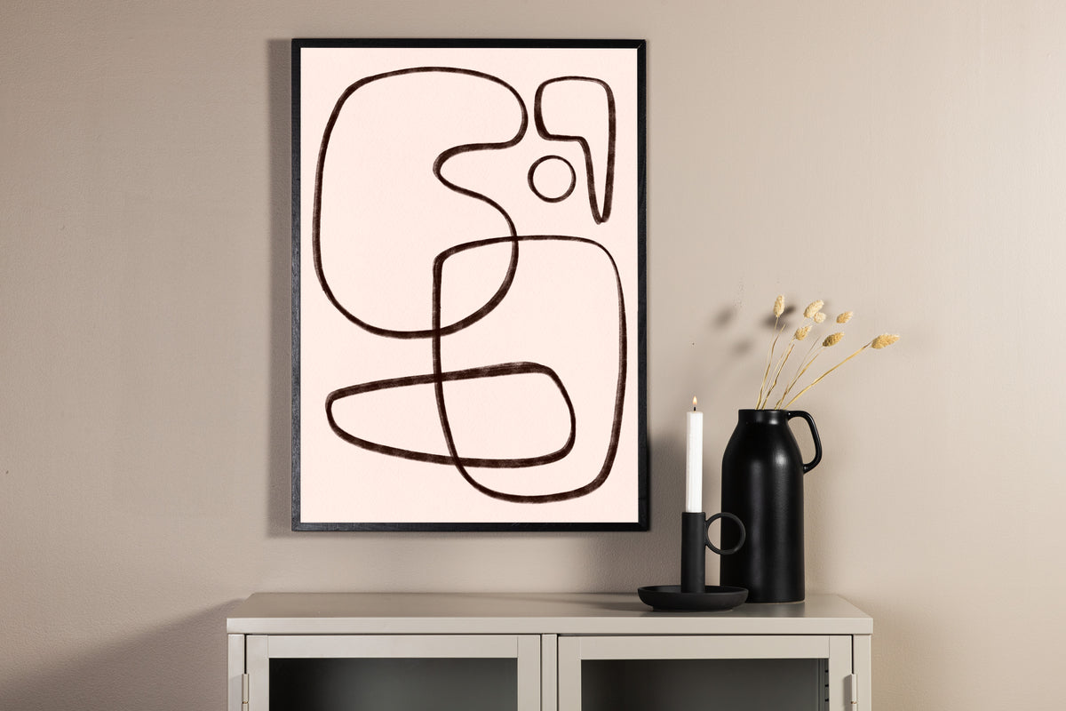 Venture Design Line art Posters Vit