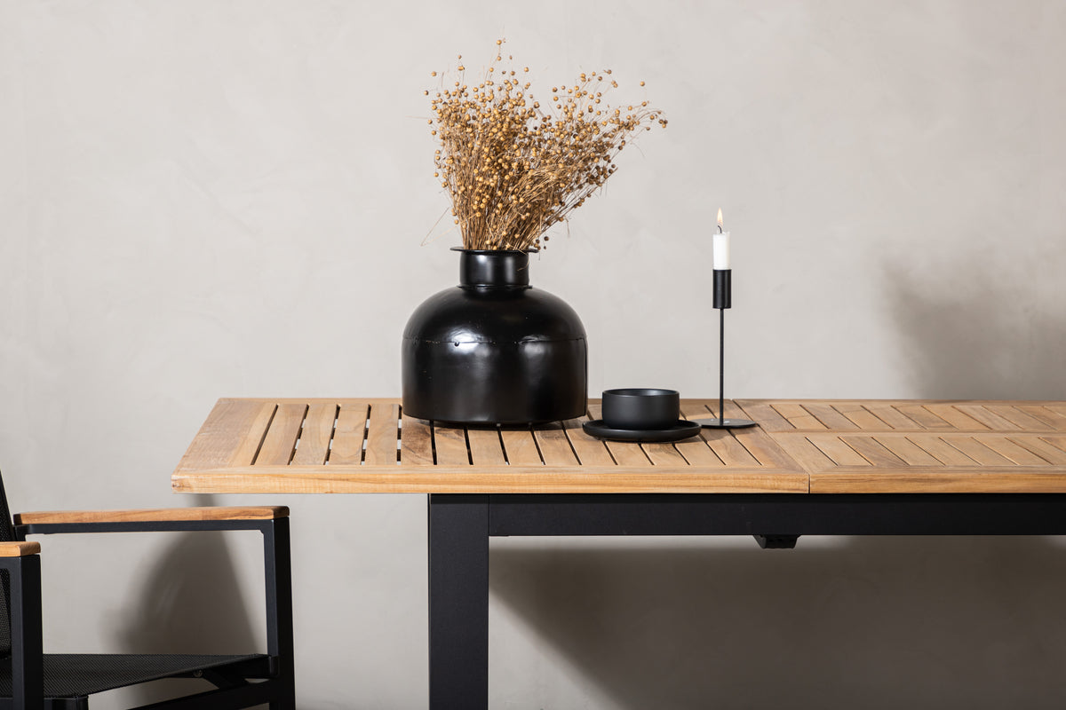 Venture Design Panama Rektangulära Matbord 152 x 90 Svart