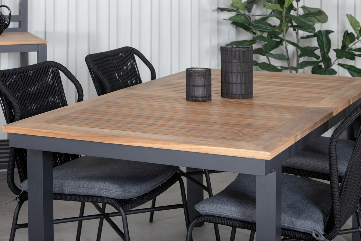 Venture Design Panama Rektangulära Matbord 152 x 90 Svart