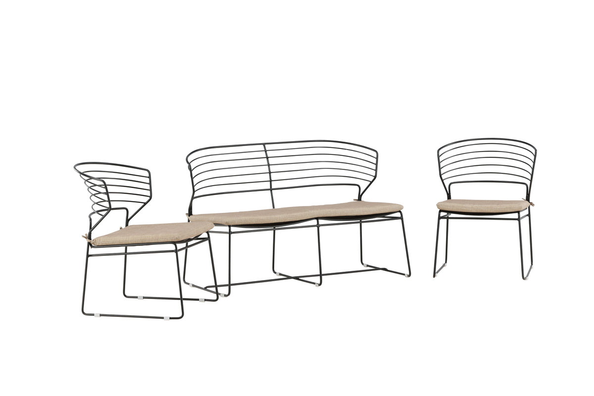 Venture Design Milano Soffgrupper Svart