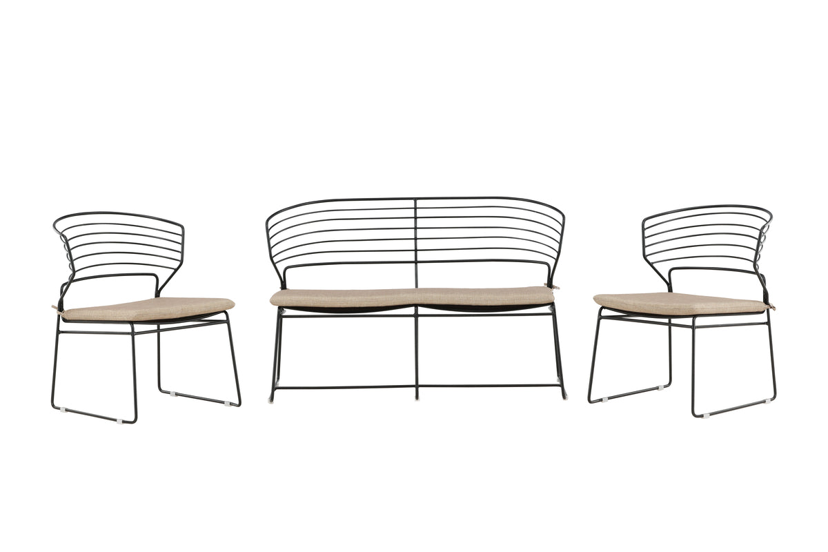 Venture Design Milano Soffgrupper Svart