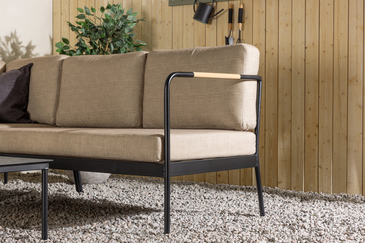 Venture Design Pehnna Hörngrupper Svart Beige