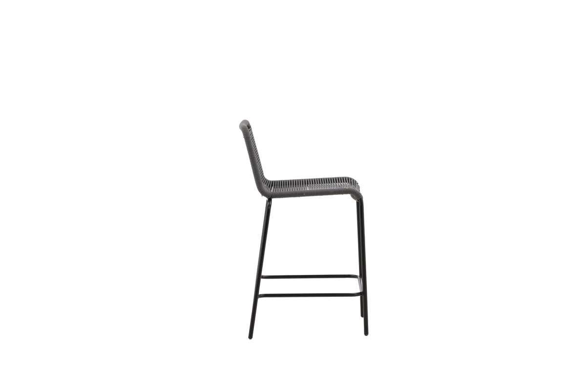 Venture Design Lindos Barstolar 2-pack Mörkgrå