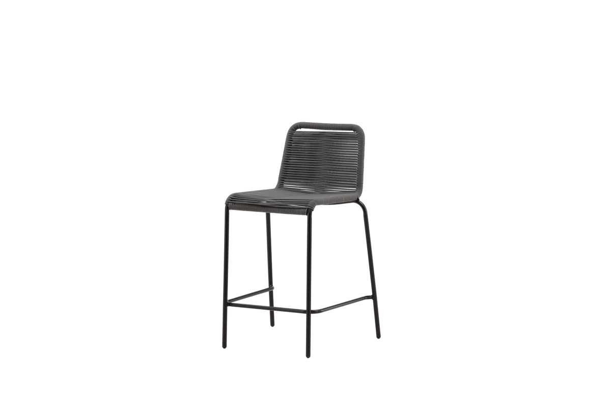 Venture Design Lindos Barstolar 2-pack Mörkgrå