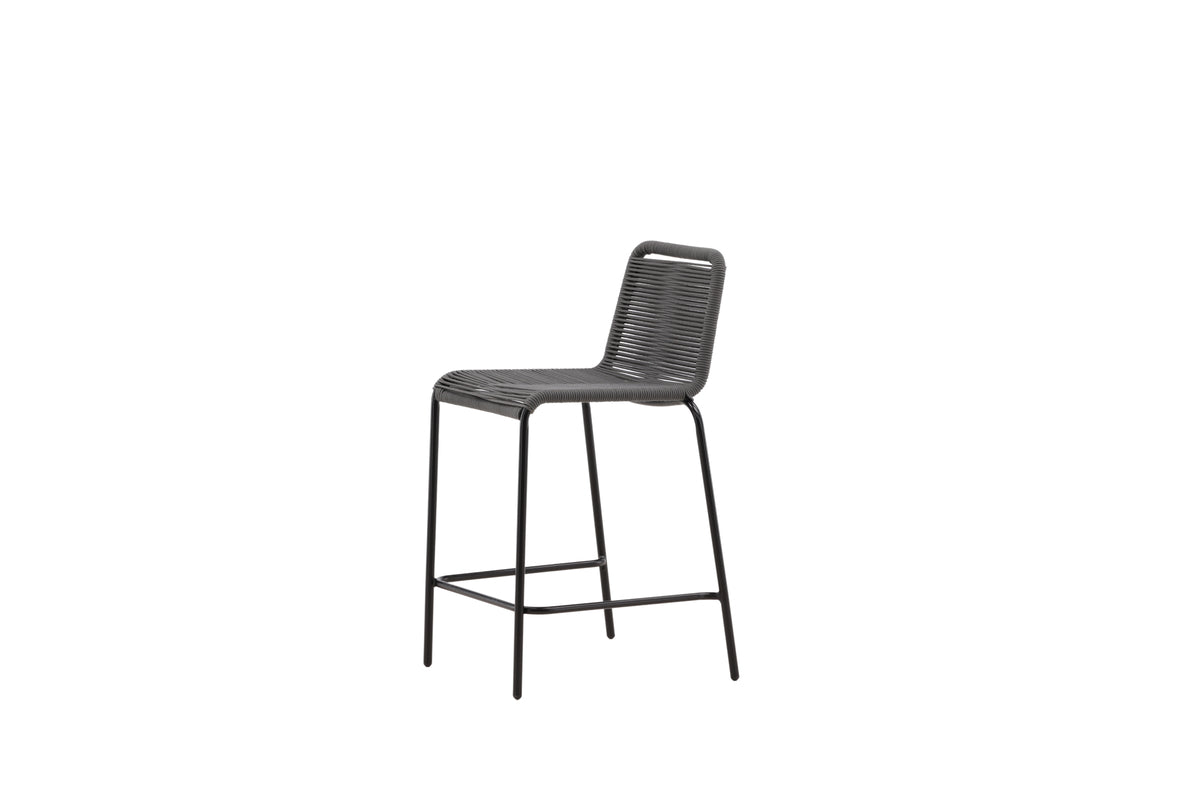 Venture Design Lindos Barstolar 2-pack Mörkgrå