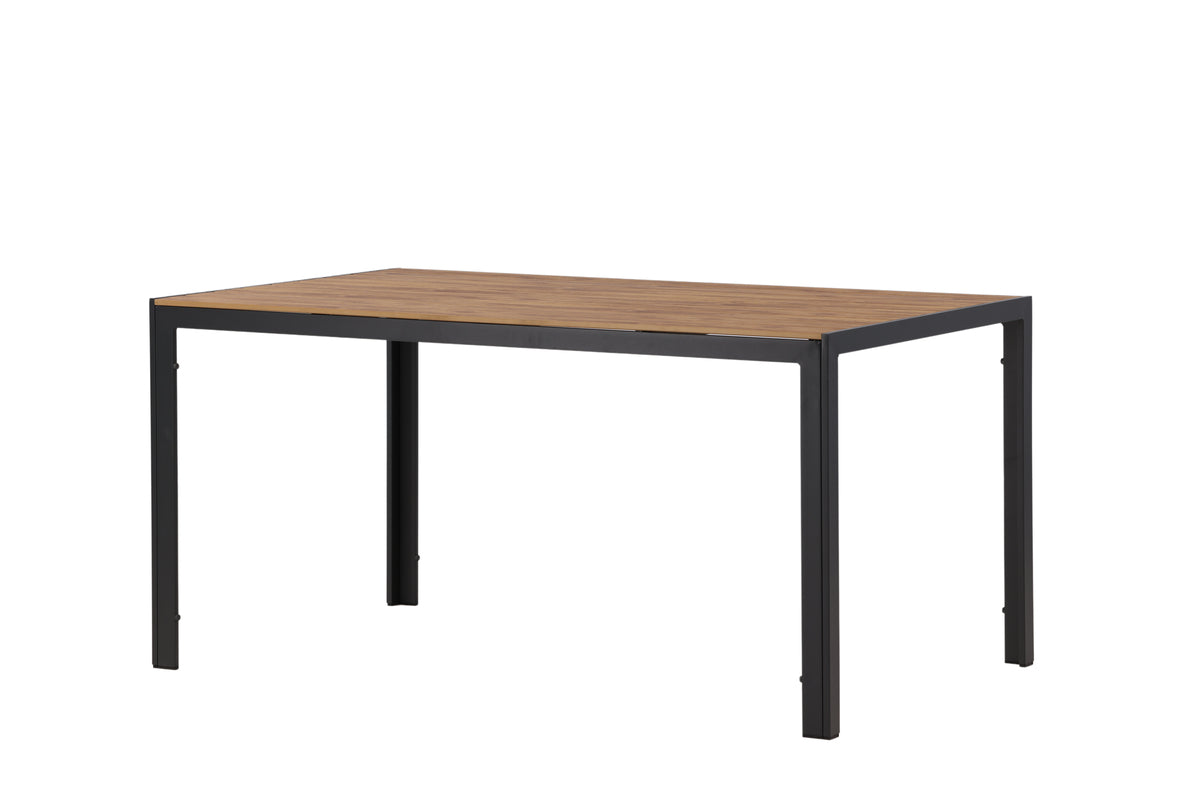 Venture Design Break Rektangulära Matbord 150 x 90 Svart