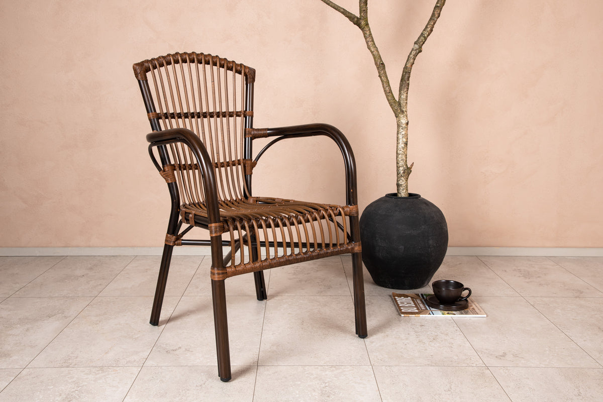Venture Design Galera Matstolar Brun