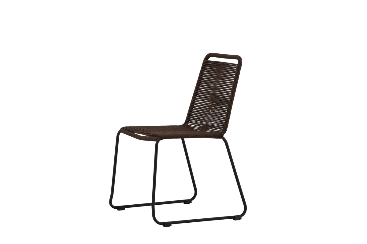 Venture Design Lindos Matstolar 2-pack Brun/Svart