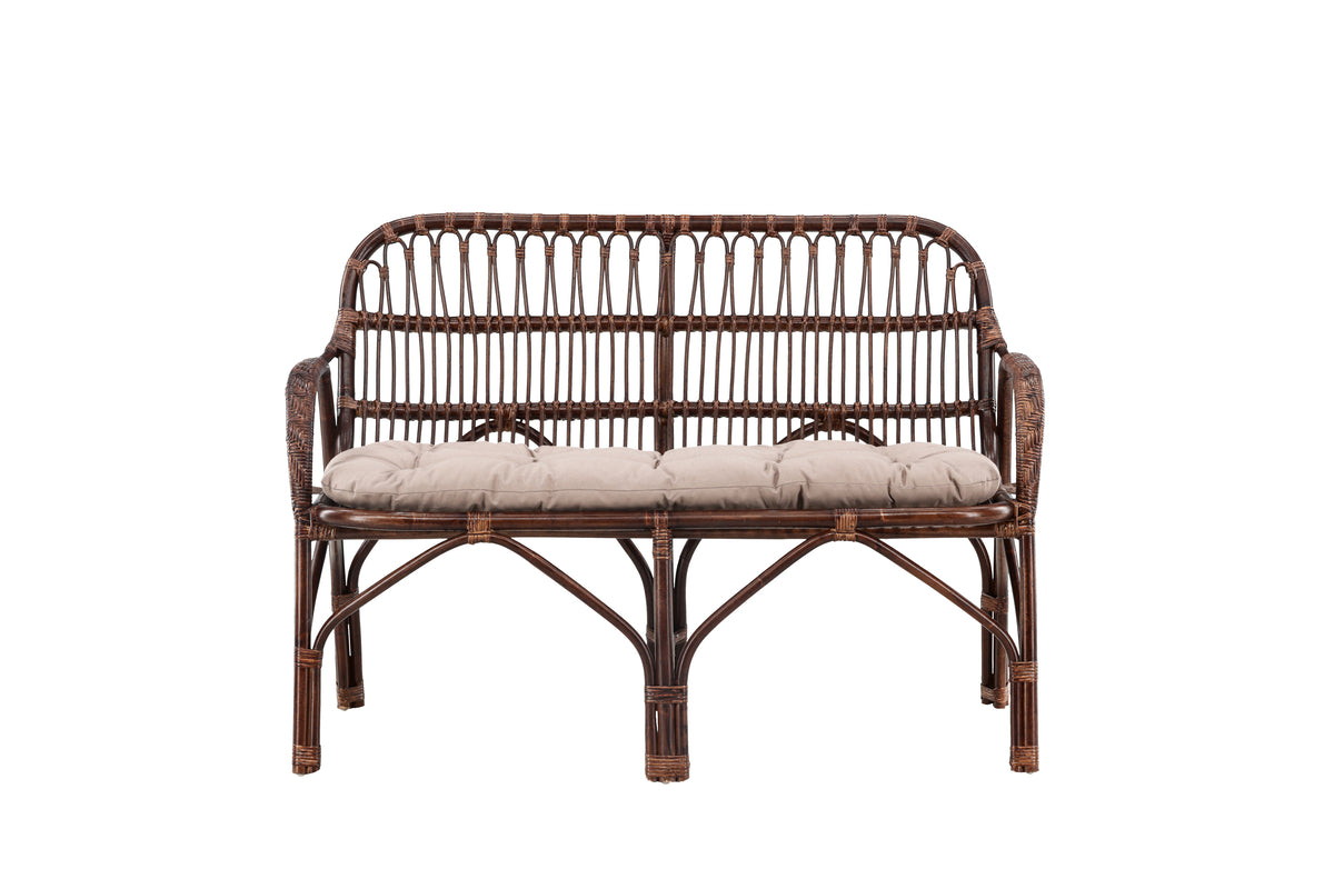 Venture Design Nella 2-sits soffor Mörk valnöt