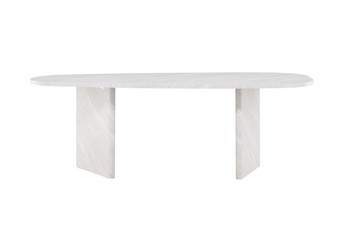 Venture Design Grönvik Ovala Matbord 220 x 100 Vit
