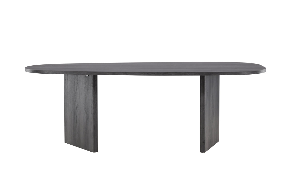 Venture Design Grönvik Ovala Matbord 220 x 100 Svart