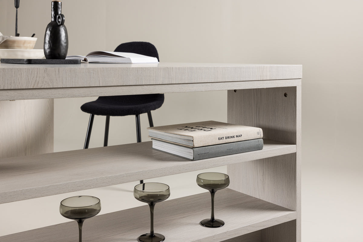 Venture Design Mika Rektangulära Matbord 230 x 110 Vitputsad
