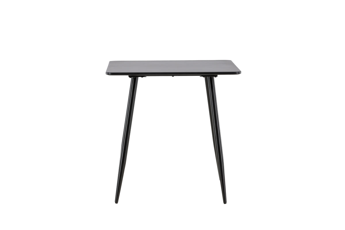Venture Design Polar Rektangulära Matbord 75 x 75 Svart