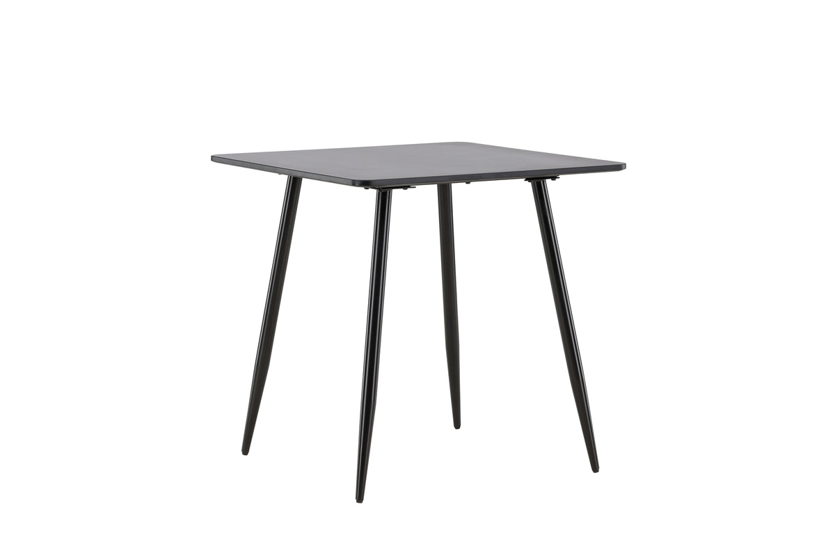 Venture Design Polar Rektangulära Matbord 75 x 75 Svart