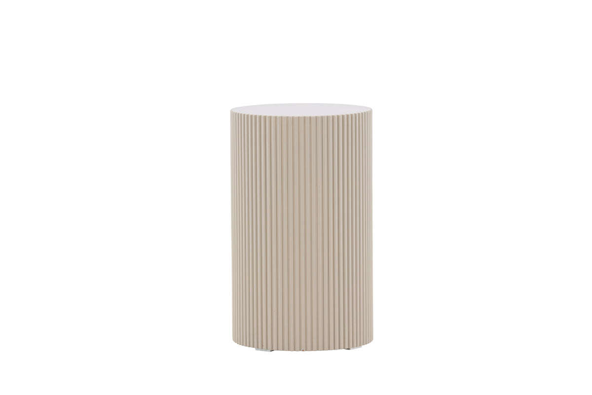 Venture Design Lenox Sidobord ⌀31 Beige