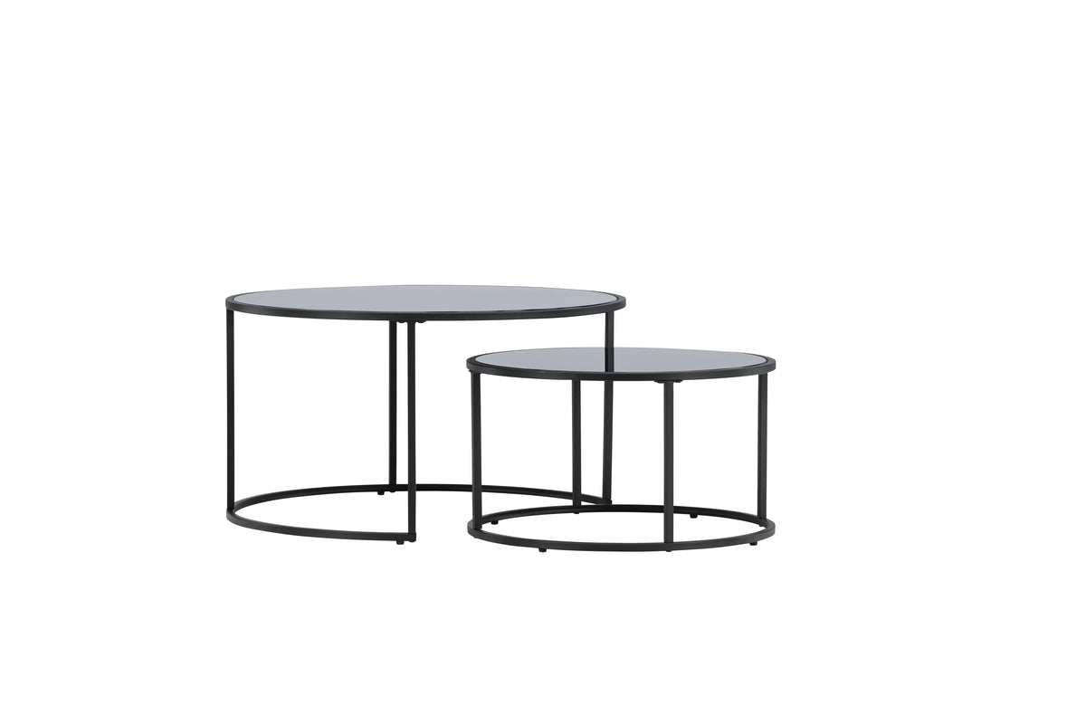 Venture Design Twin Soffbord Ø79 Svart