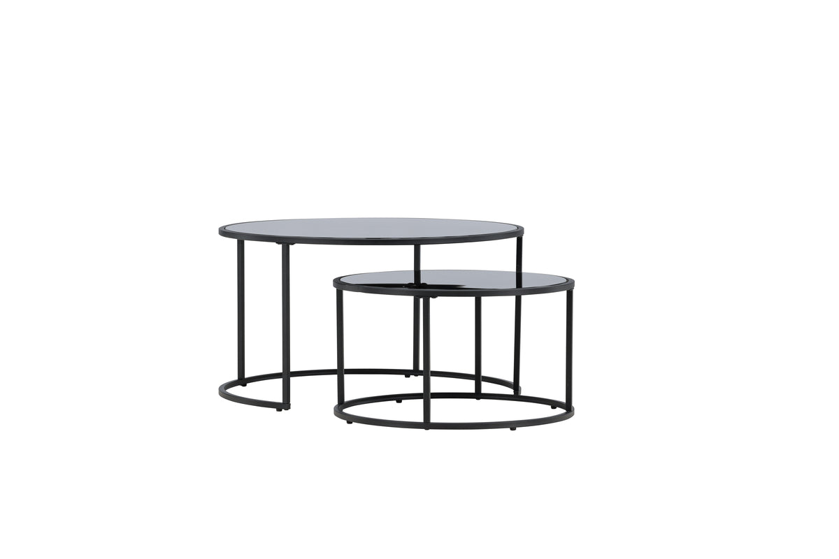 Venture Design Twin Soffbord Ø79 Svart