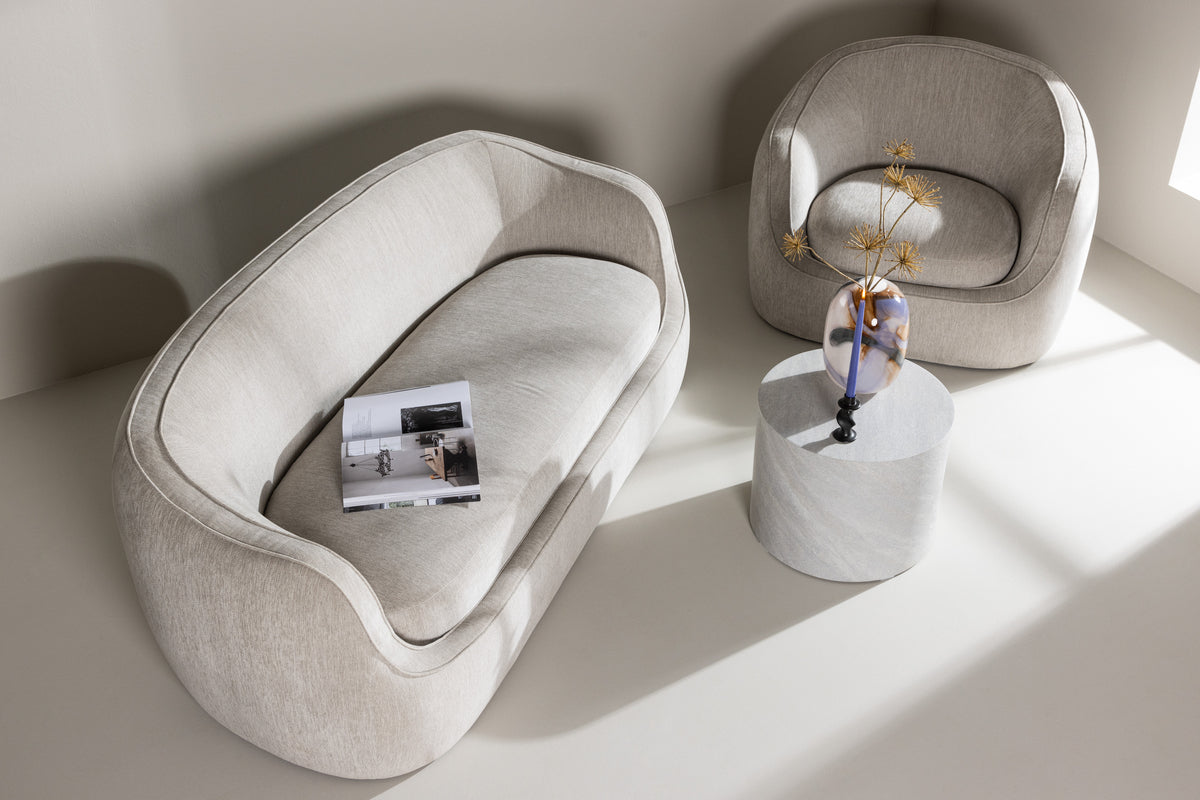 Venture Design Elio 3-sits soffor Ljusgrå