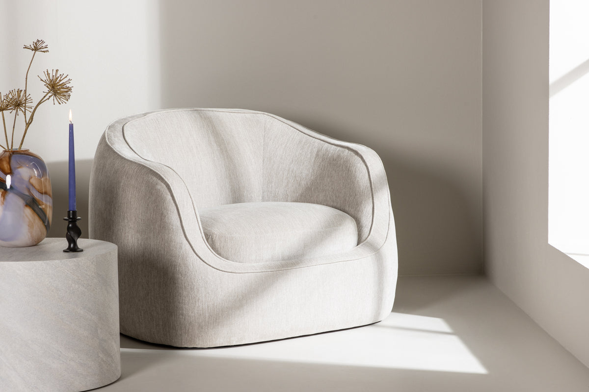 Venture Design Elio Fåtöljer Ljusgrå