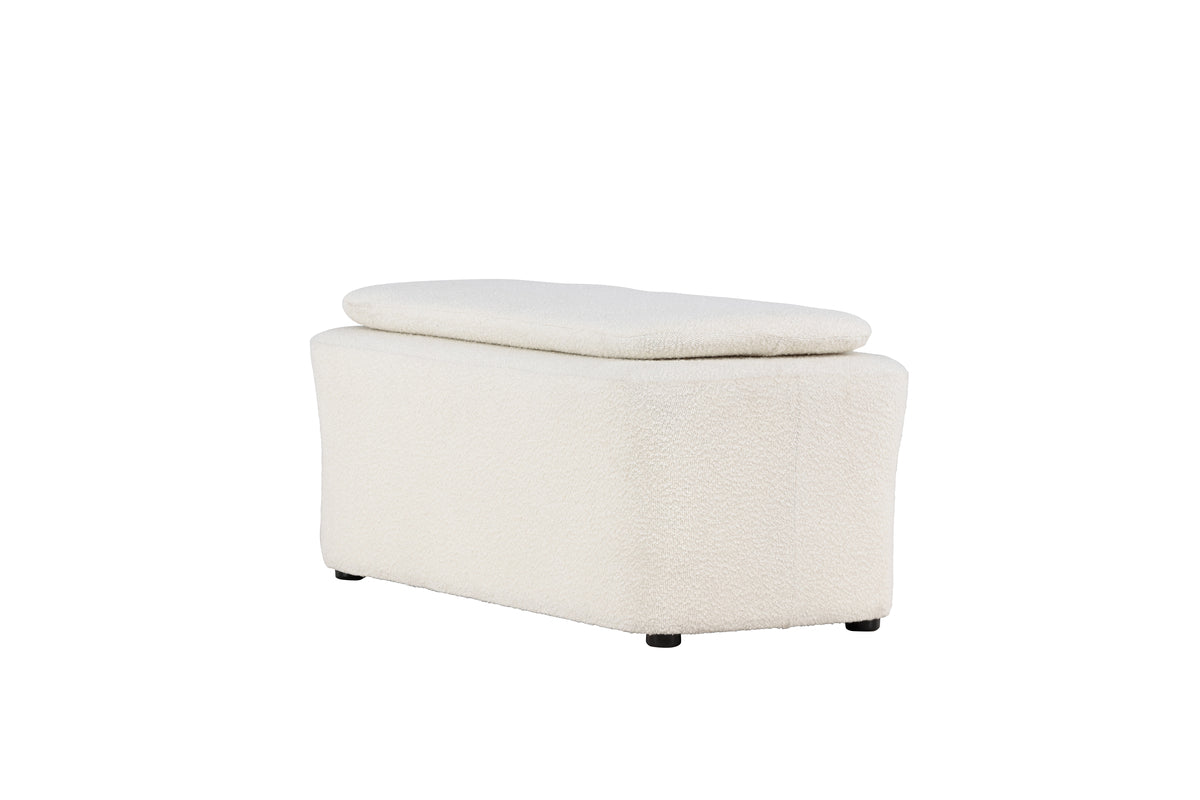 Venture Design Laurel Ottoman 110 x 51 x 46,5 Vit