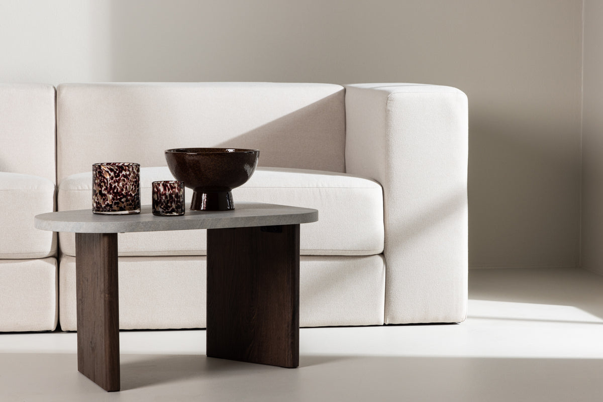 Venture Design Lumi 3-sits soffor Vit