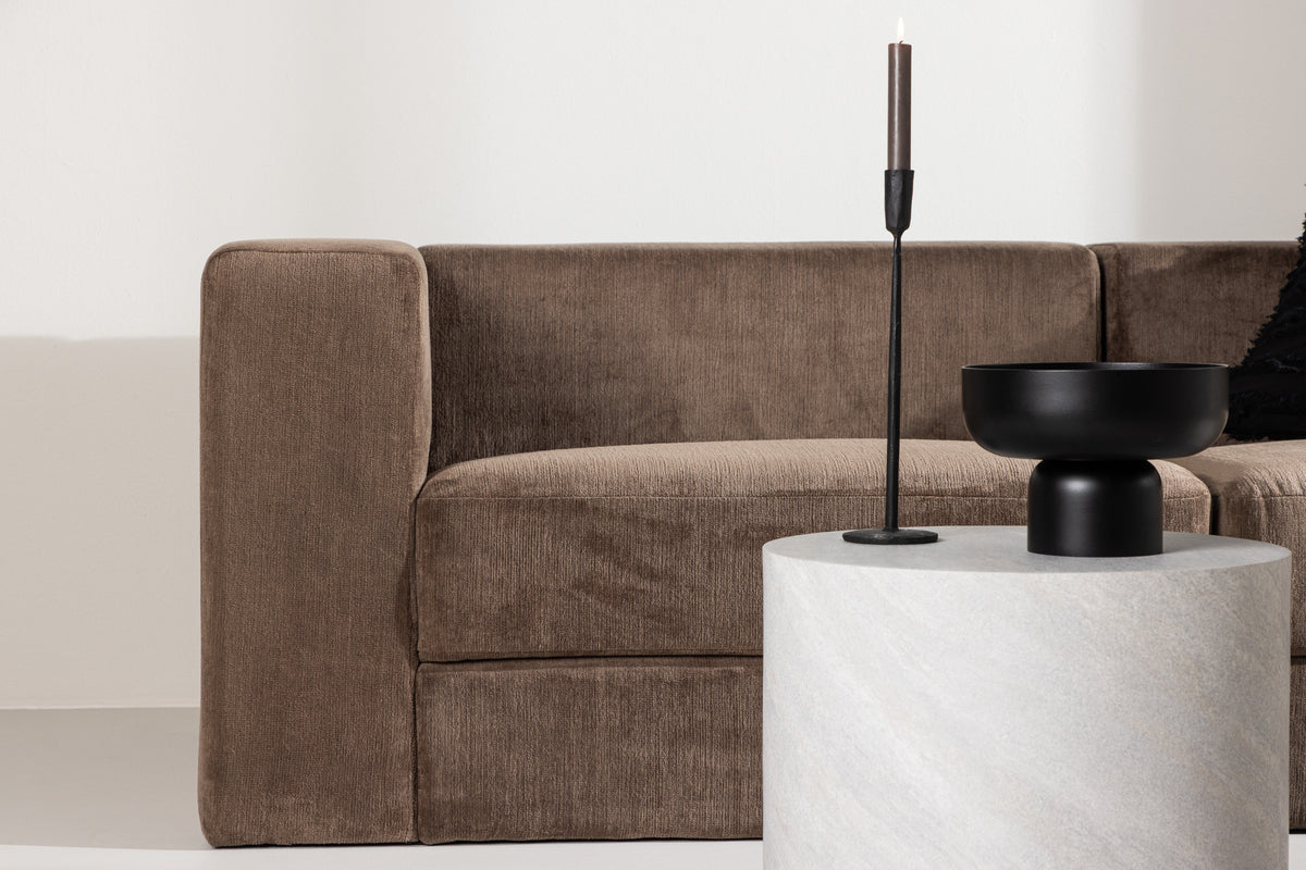 Venture Design Lumi 3-sits soffor Brun