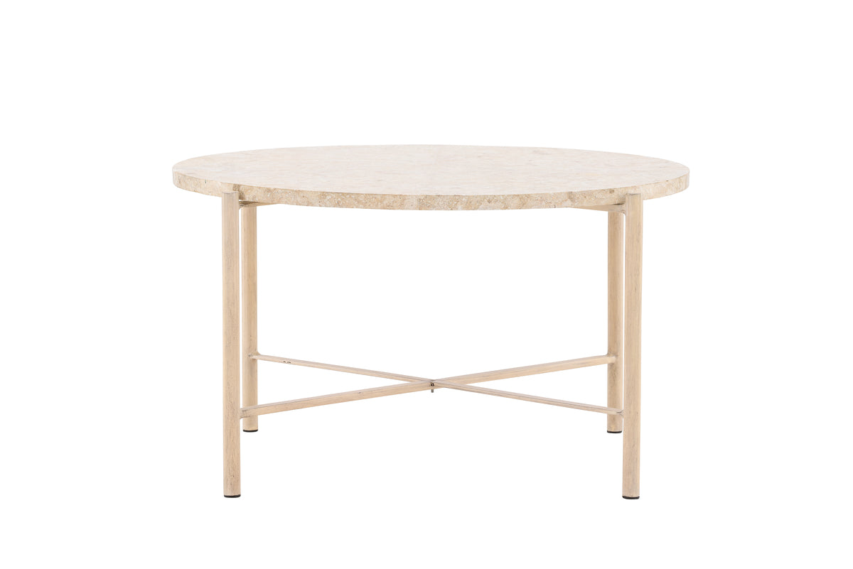 Venture Design Sandhamn Soffbord ⌀70 Beige