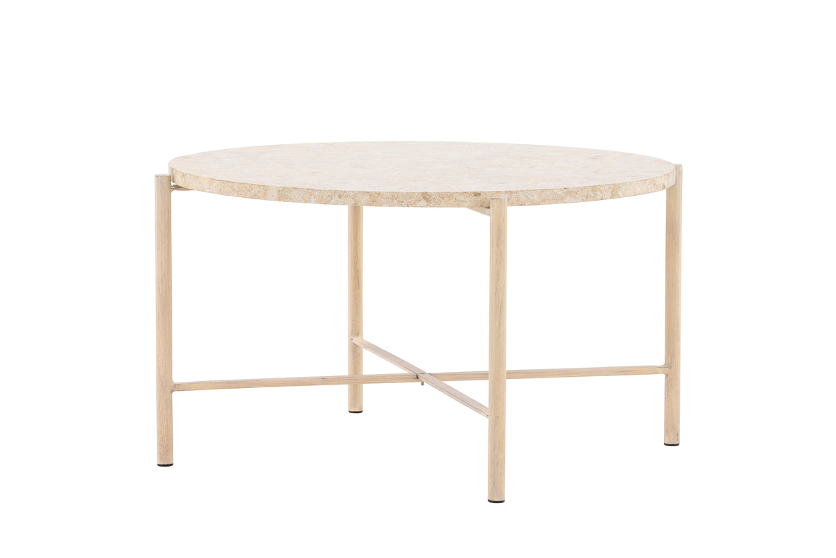 Venture Design Sandhamn Soffbord ⌀70 Beige